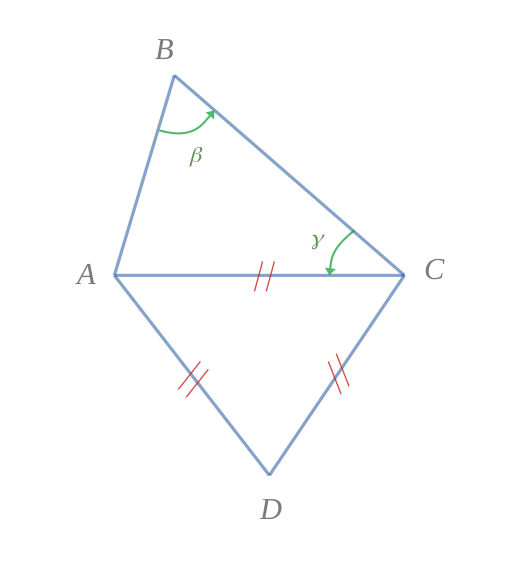 Sommes des angles dans un triangle